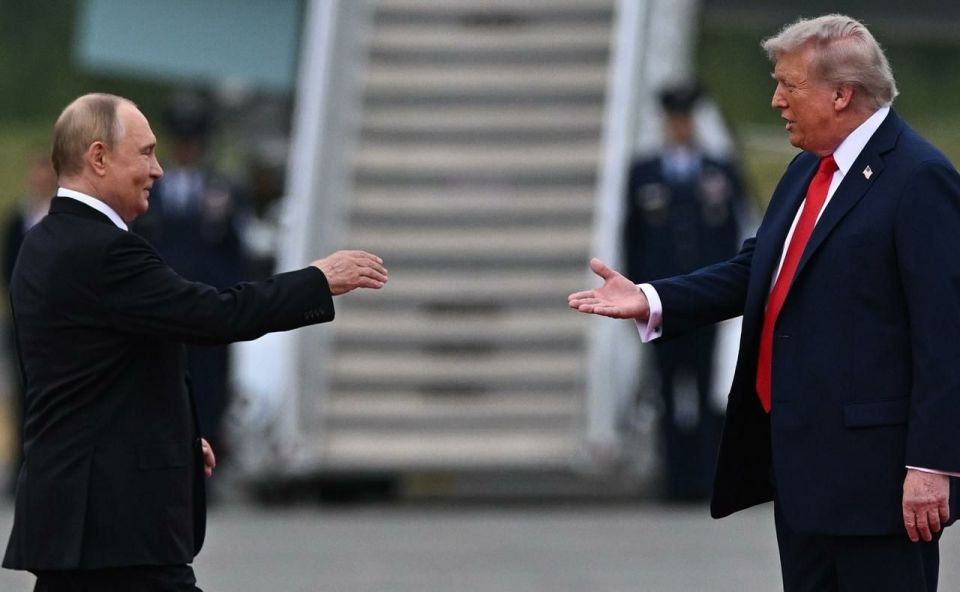 Владимир Путин и Дональд Трамп на Аляске Владимир Путин и Дональд Трамп на Аляске