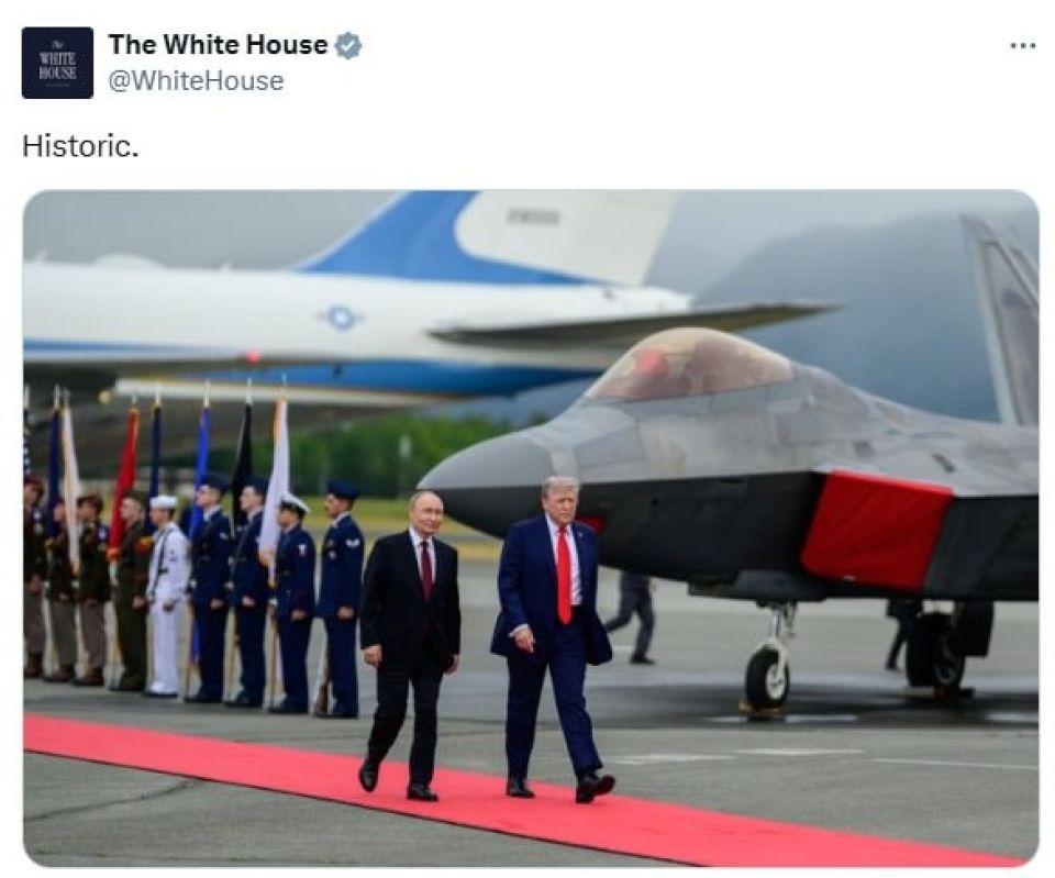 Владимир Путин и Дональд Трамп на Аляске Владимир Путин и Дональд Трамп на Аляске