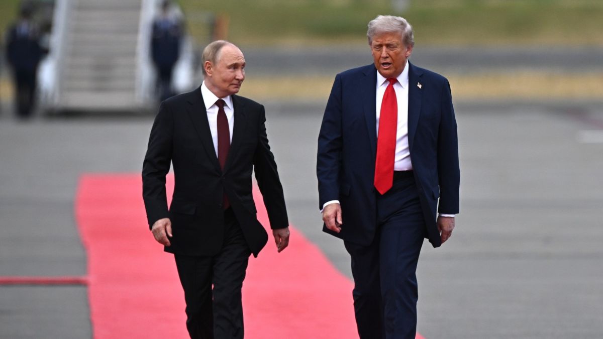 Визит Владимира Путина на переговоры с Дональдом Трампом на Аляску