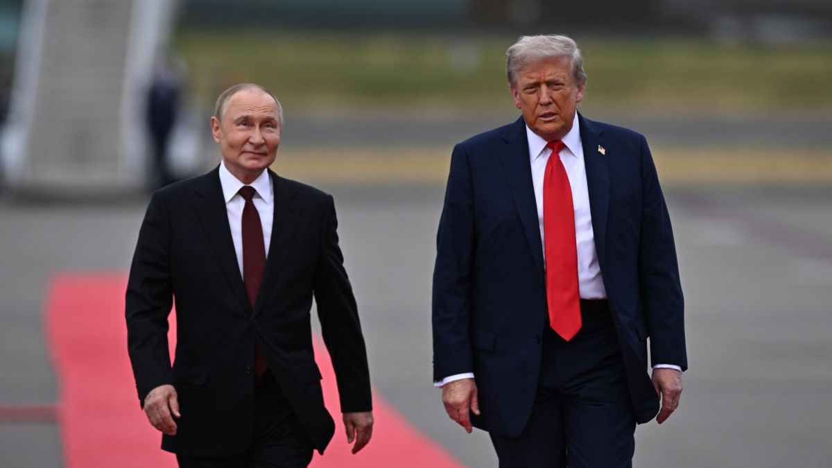 Визит Владимира Путина на переговоры с Дональдом Трампом на Аляску