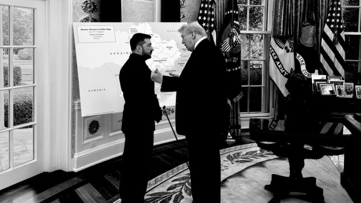 Дональд Трамп и Владимир Зеленский