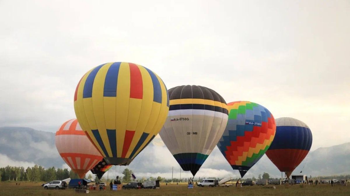Фестиваль воздухоплавания "Небо Алтая"