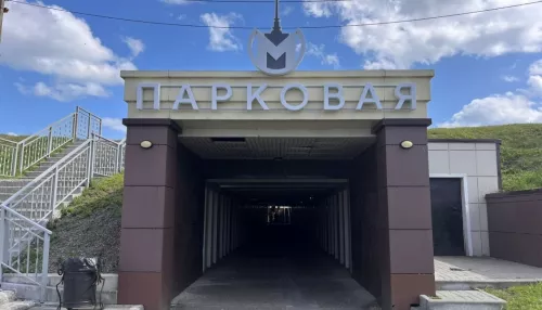 Станция Парковая: как выглядит новая фотозона Метро в Барнауле. Фото