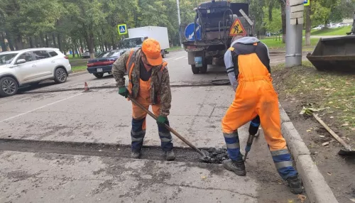 В Барнауле продолжается ремонт дорог: где идут работы