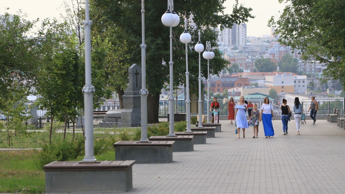 Барнаул. Нагорный парк