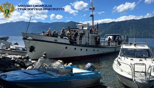 На Телецком озере в Республике Алтай нашли нарушения при эксплуатации судов