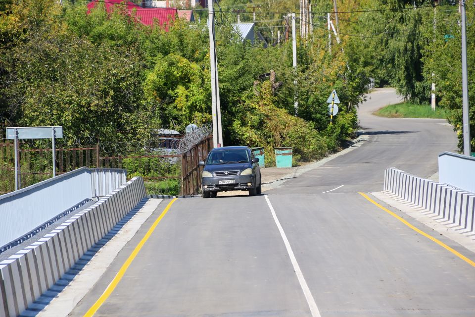 Новый мост в проезде Ташкентском