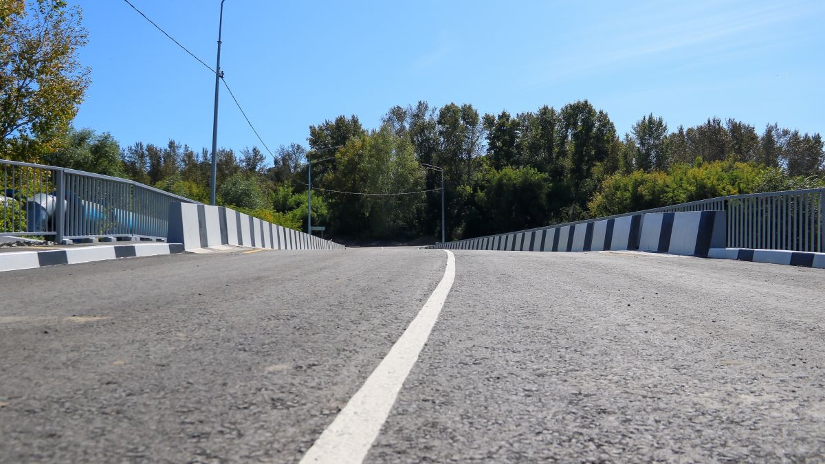 Новый мост в проезде Ташкентском