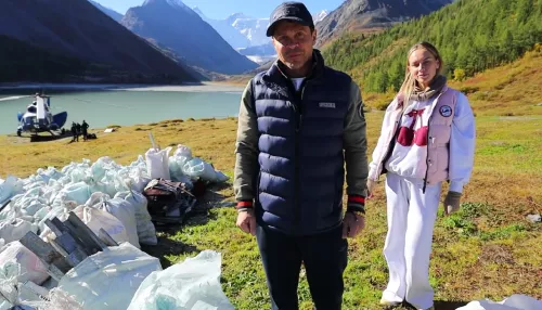 Гору Белуху в Республике Алтай очистили от мусора: как это было