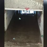 В Бийске затопило подземный переход в переулке Коммунарском