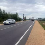 Отремонтирован участок алтайской дороги, ведущей к Яровому и Новосибирской области