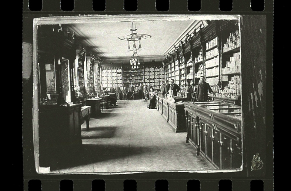 Внутренний вид торгового дома "Д.Н. Сухова сыновья".