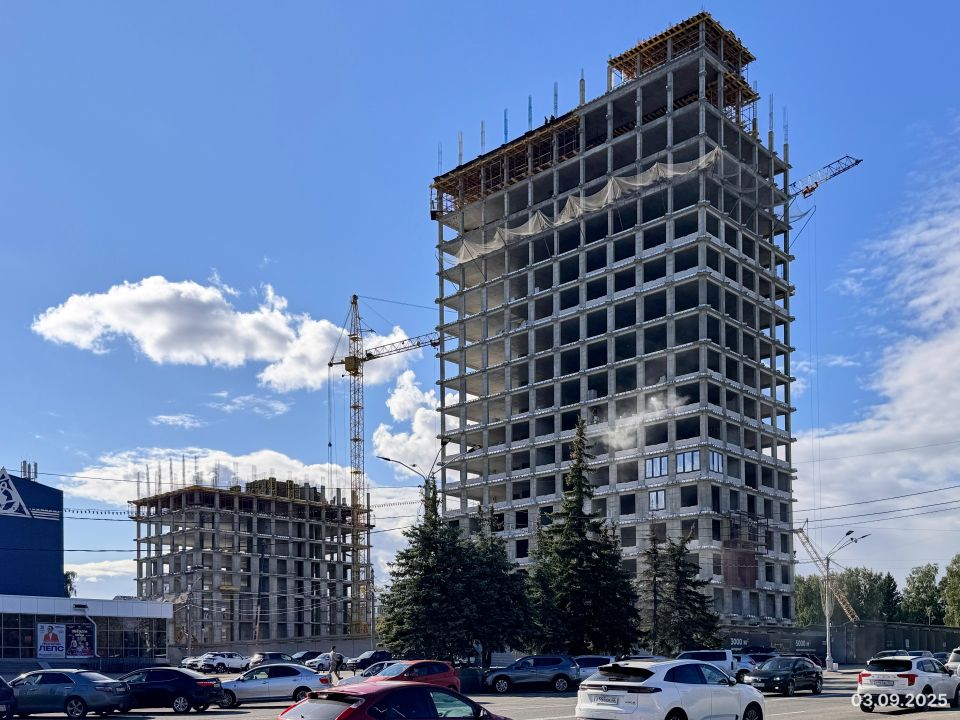 Строительство резиденций "Сахаров Парка" Строительство резиденций "Сахаров Парка"