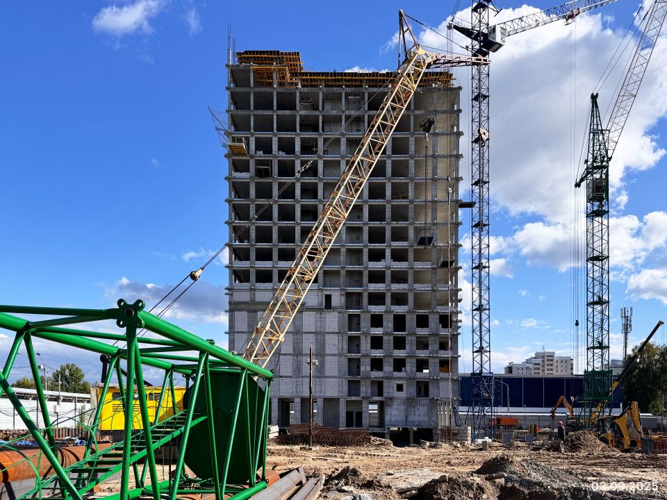 Строительство резиденций "Сахаров Парка" Строительство резиденций "Сахаров Парка"