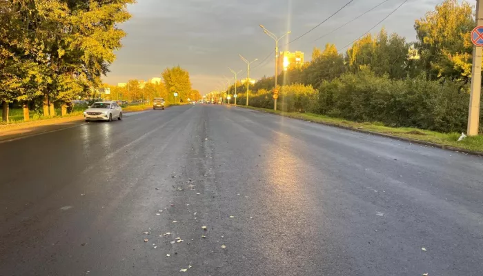 В Барнауле завершены дорожные работы на нечетной стороне Павловского тракта