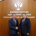 Андрей Турчак и глава минздрава РФ обсудили строительство перинатального центра
