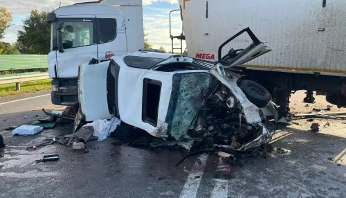 В жуткой аварии с фурой в Барнауле погибла 25-летняя девушка. Подробности