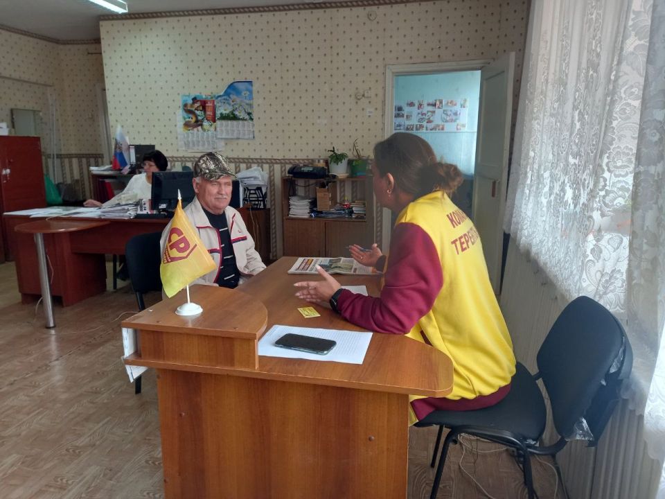 Прием жителей Михайловского района