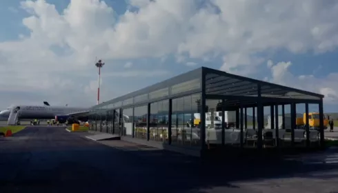 В аэропорту Горно-Алтайска открылся павильон ожидания вылета рейса