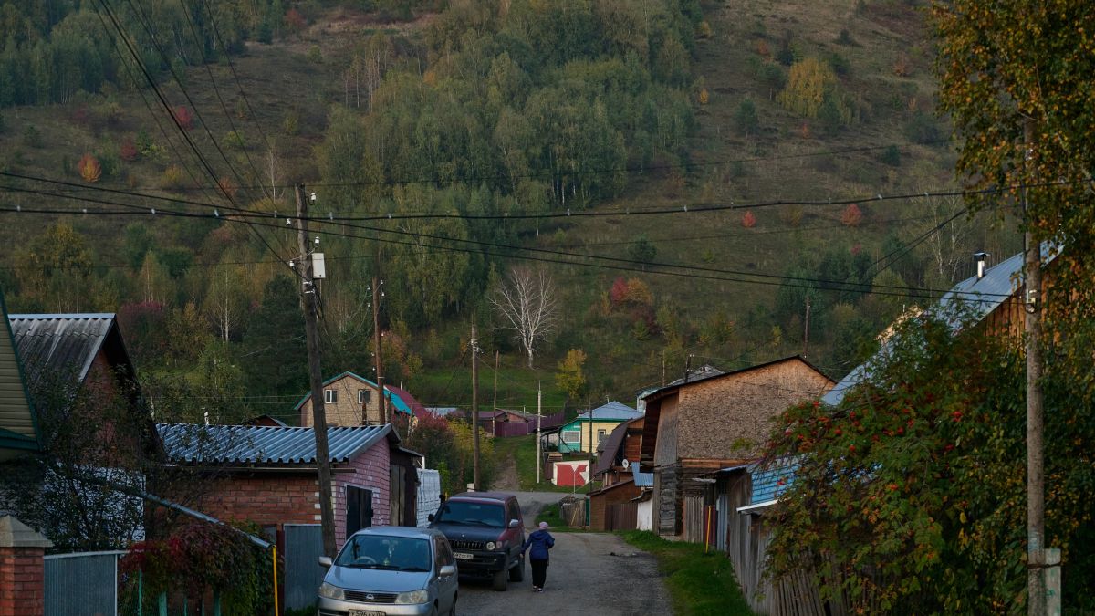 Улица Барнаульская в Горно-Алтайске