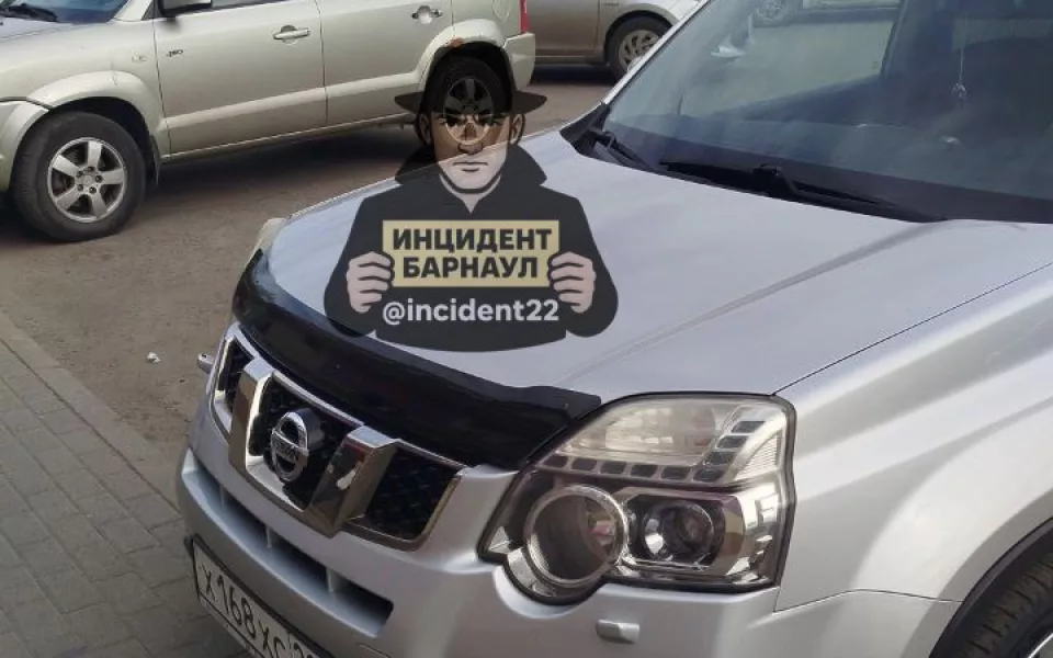 В Барнауле женщина поцарапала чужой автомобиль и вызвала на место экстренные службы