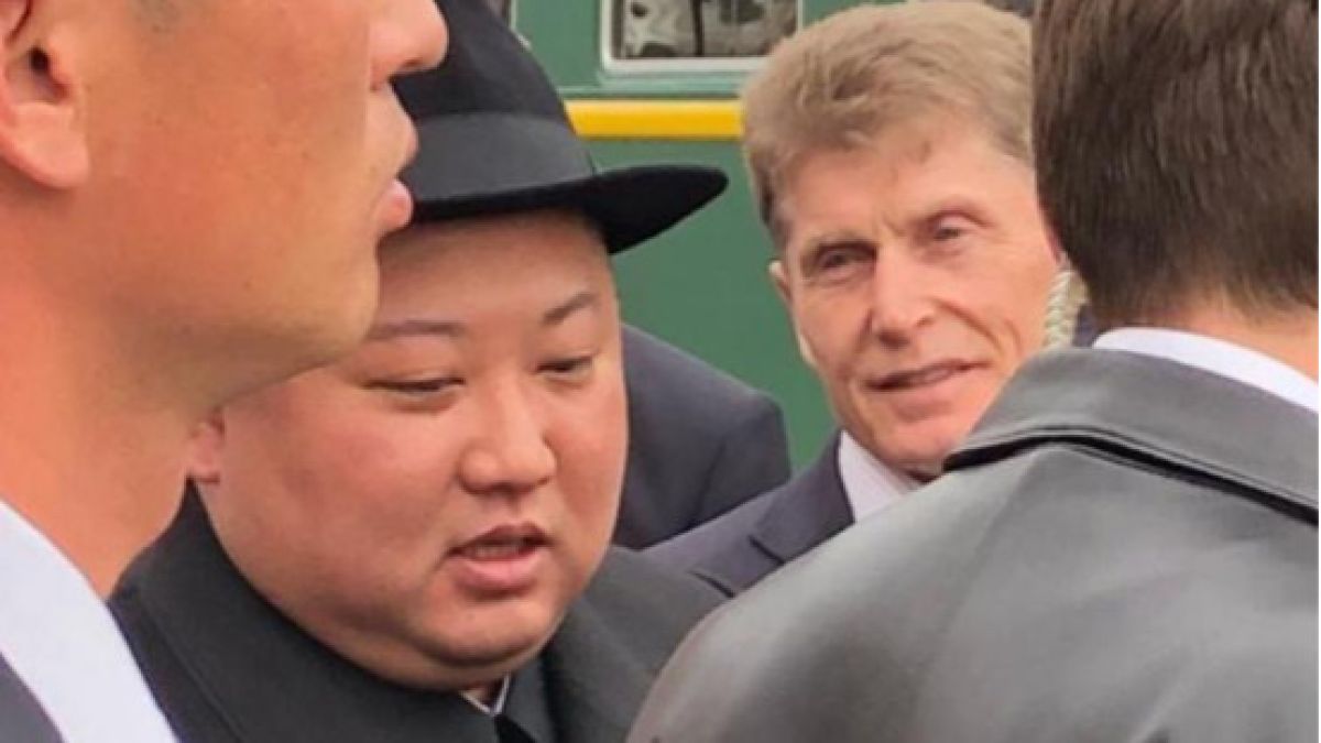 Кадры прибытия Ким Чен Ына в Россию появились в Сети