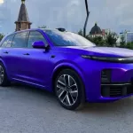 Яркий гибридный Li L7 в бронепленке продают за 6,9 млн рублей в Барнауле. Фото