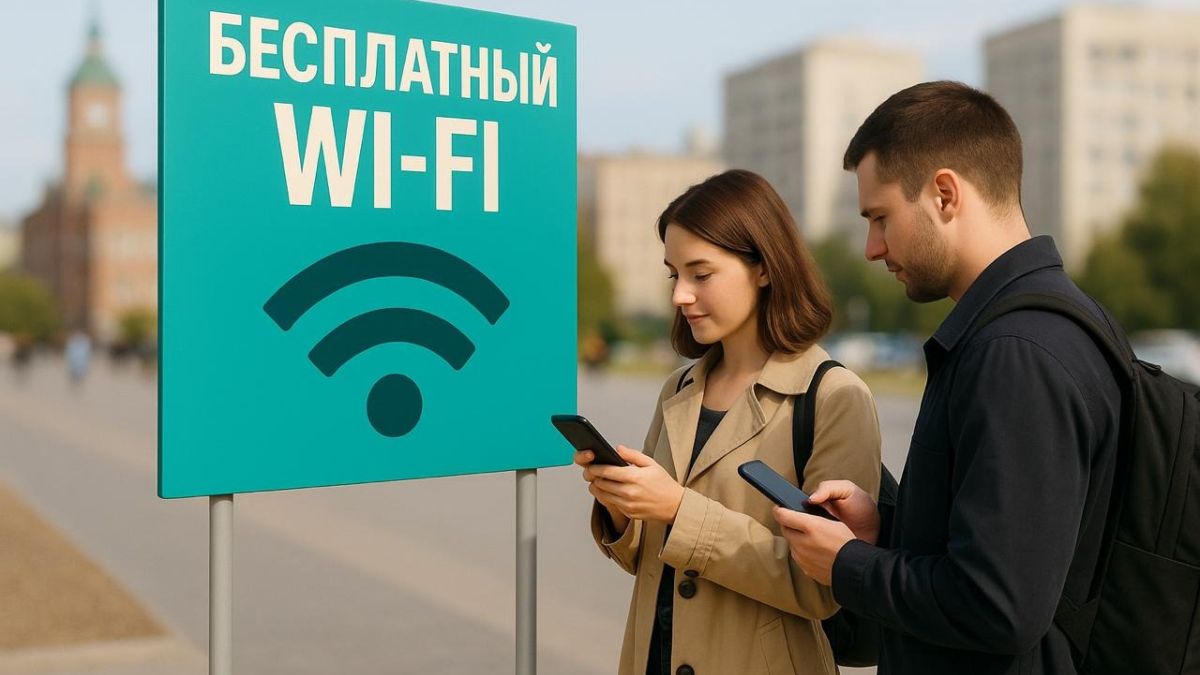 Бесплатная точка Wi-Fi в Барнауле