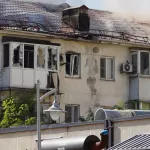 Первые кадры после атаки БПЛА на Новороссийск: 11 пострадавших, среди них ребенок