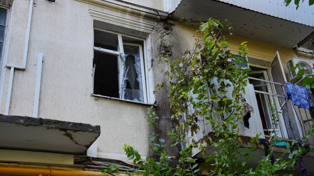 Последствия атаки беспилотников в Новороссийске