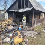 В селе Республики Алтай при пожаре сгорел жилой дом