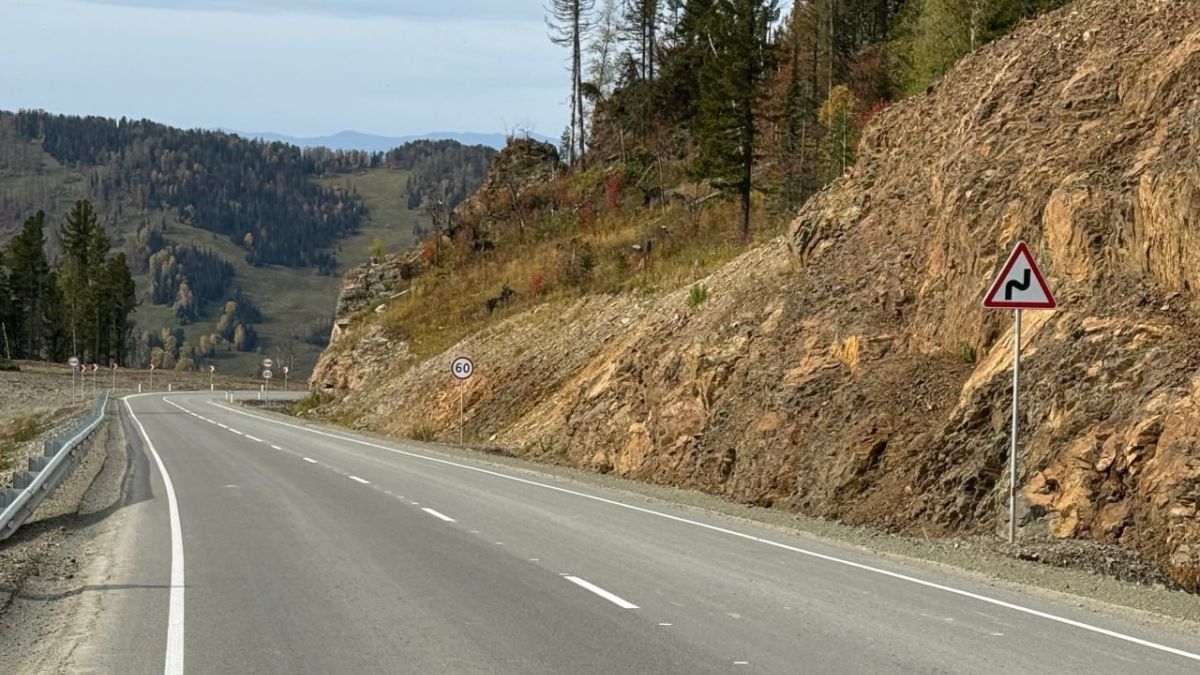 Ремонт дорог в Горном Алтае