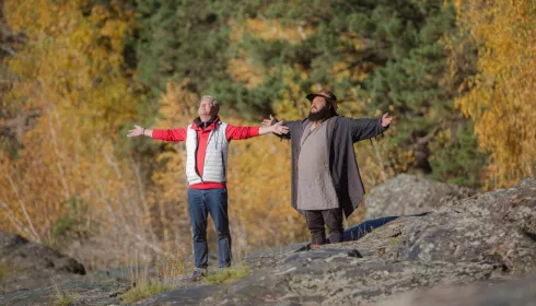 На Алтае проходят съемки с участием актера Сергея Светлакова