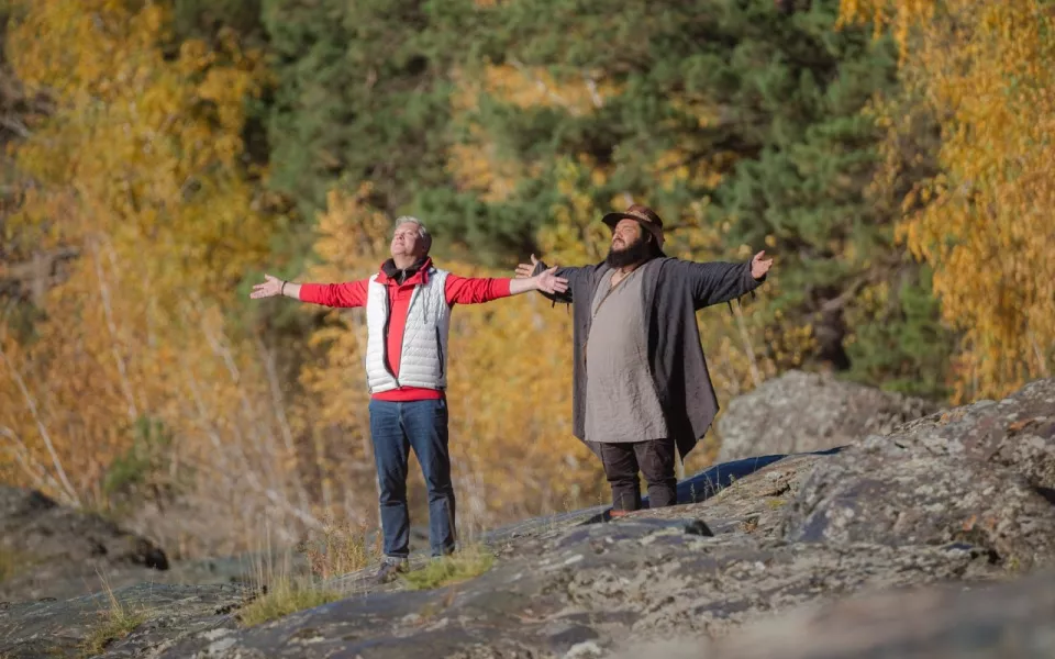 На Алтае проходят съемки с участием актера Сергея Светлакова