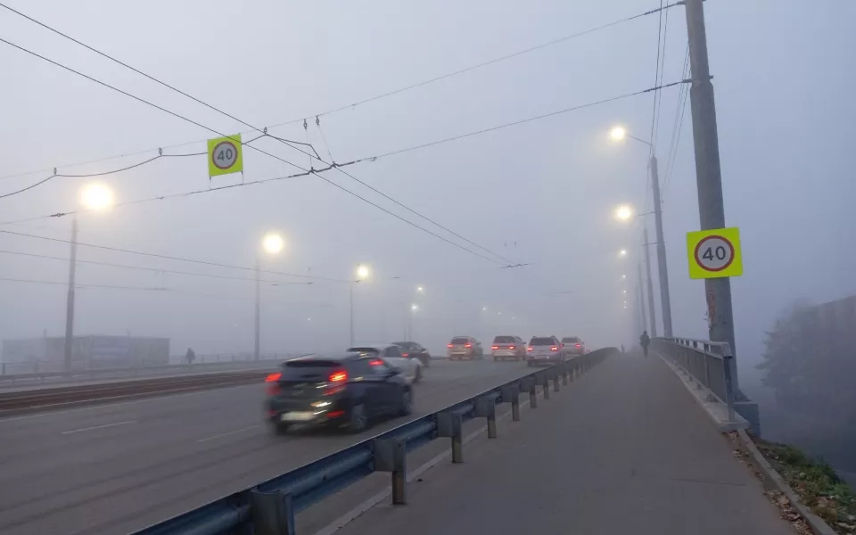 Барнаул накрыла пелена тумана, задержались четыре утренних авиарейса