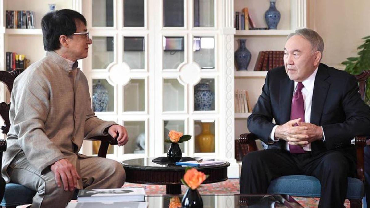 Джеки Чан и Назарбаев обсудили перспективу совместных кинопроектов