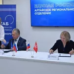 Алтайские единороссы подписали соглашение с Социальным фондом РФ