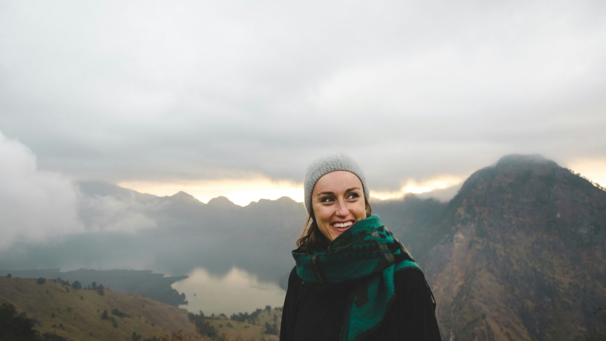 Девушка. Улыбка. Радость. Счастье