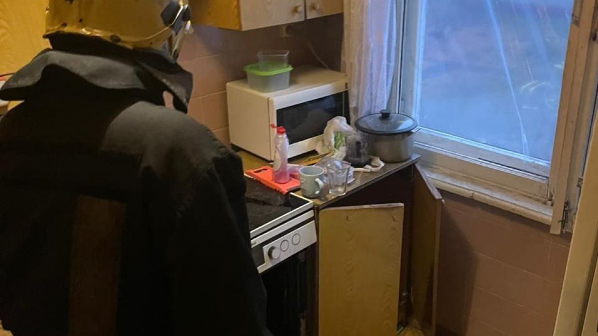 Взрыв газового баллончика в Барнауле