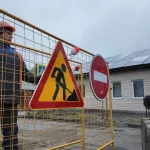 В Барнауле продлили перекрытие улицы Мамонтова из-за строительства газопровода