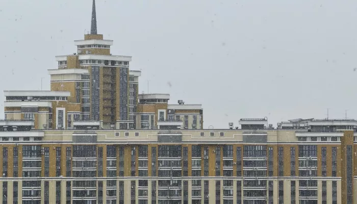 Первый звонок зимы: в Барнауле 3 октября прошел снег