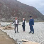 После жалоб жителей в Республике Алтай ускорили благоустройство набережной