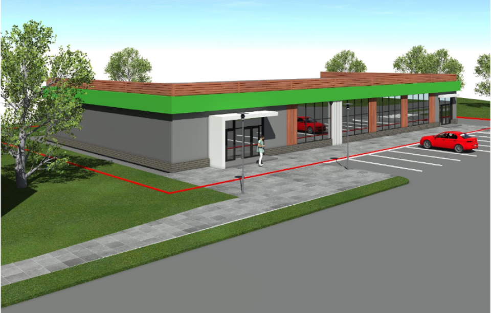 Проект магазина на ул. Эмилии Алексеевой Проект магазина на ул. Эмилии Алексеевой