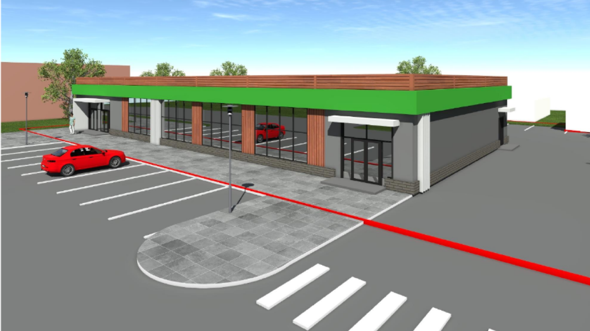 Градсовет раскритиковал проект магазина в районе будущей реновации Потока Проект магазина на ул. Эмилии Алексеевой