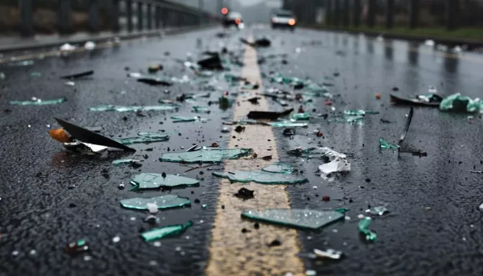 Сбил и скрылся: в Новосибирске в канун Нового года произошло ДТП с двумя подростками