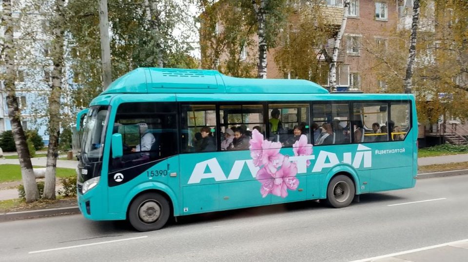 Новые автобусы в Горно-Алтайске 