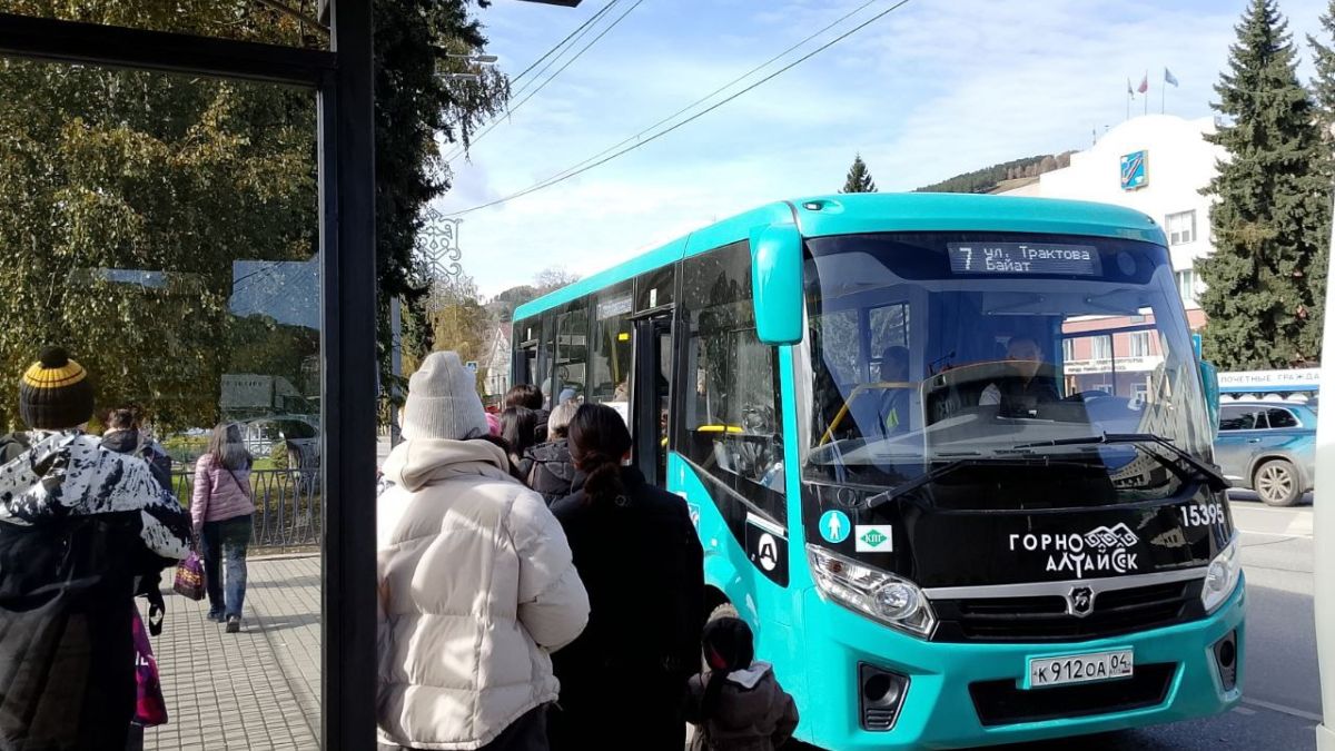 Новые автобусы в Горно-Алтайске 