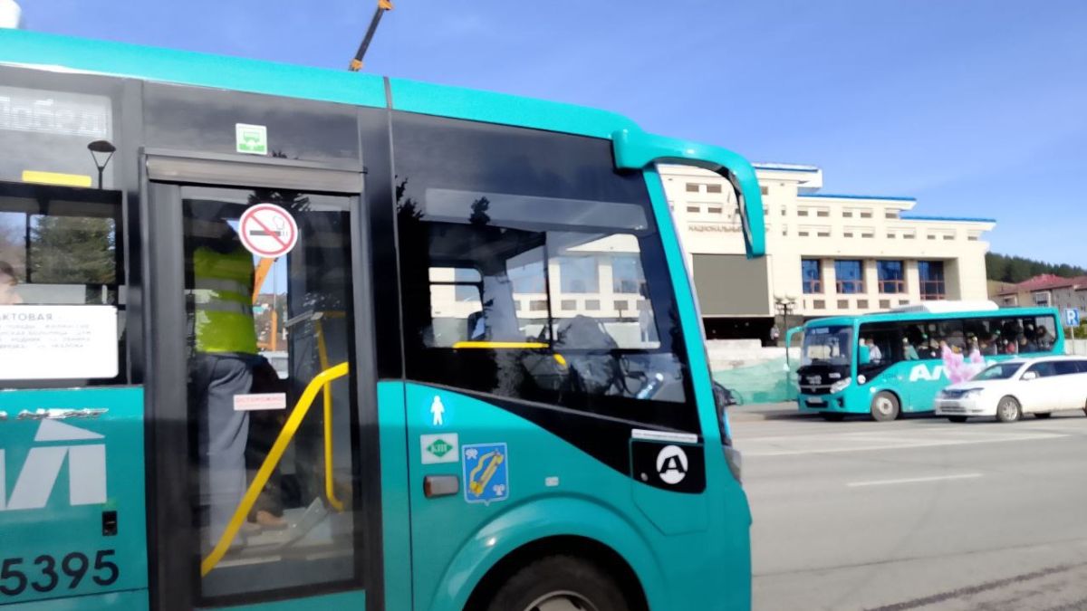 Новые автобусы в Горно-Алтайске 