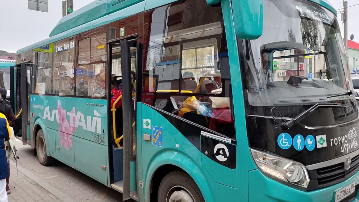 Новые автобусы в Горно-Алтайске 