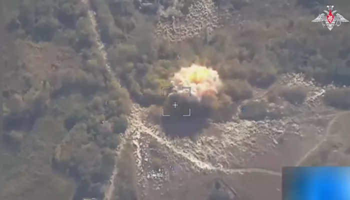 Искандер уничтожил РСЗО HIMARS одним ударом. Видео